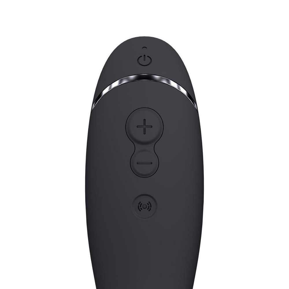 Вакуумный стимулятор для точки G и клитора с вибрацией Womanizer OG Dark Grey, 12 уровней, 3 режима Sex Aura Киев - изображение 6
