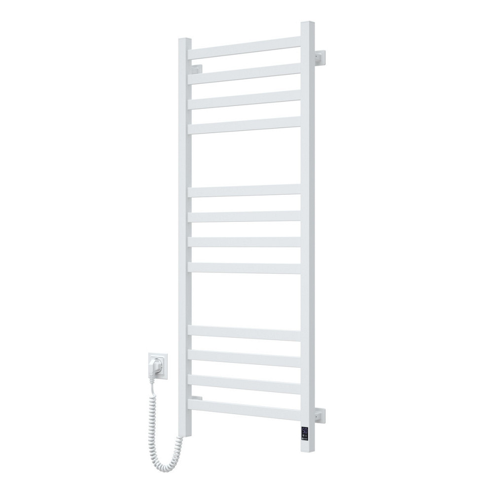 Електрична рушникосушка NAVIN Avangard 480х1200 Sensor з Wi-Fi та таймером, біла, ліва Київ - фото 3