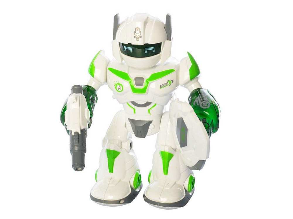 Робот інтерактивний ходить звук світло 22 см Біло-Зелений (605) Чернигов - изображение 2