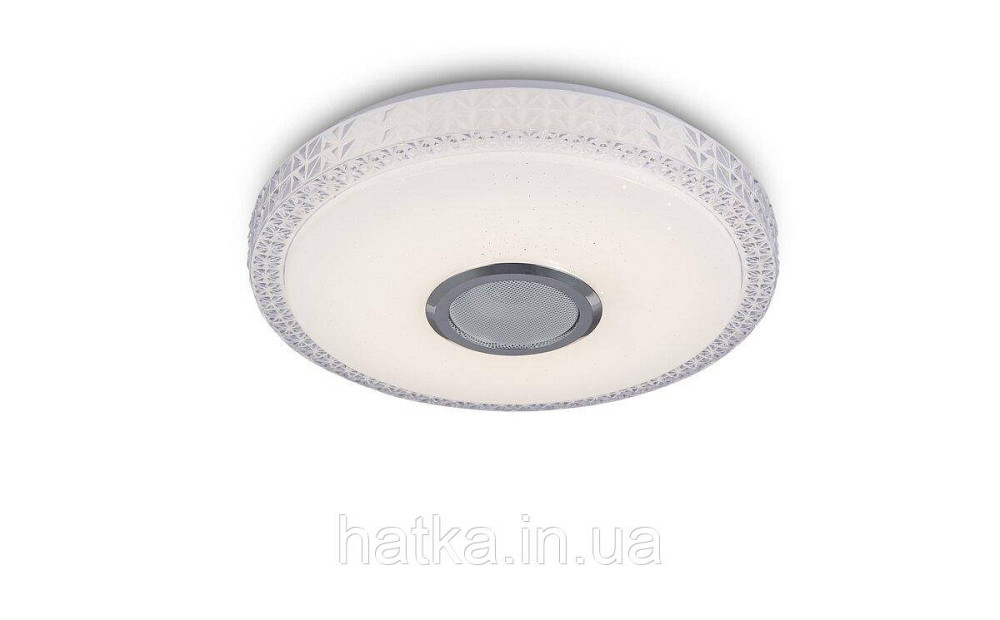 Світлодіодний музичний світильник смарт VALESO LY371-400 WH для вітальні та спальні 48W+5W RGB Білий Київ - фото 3