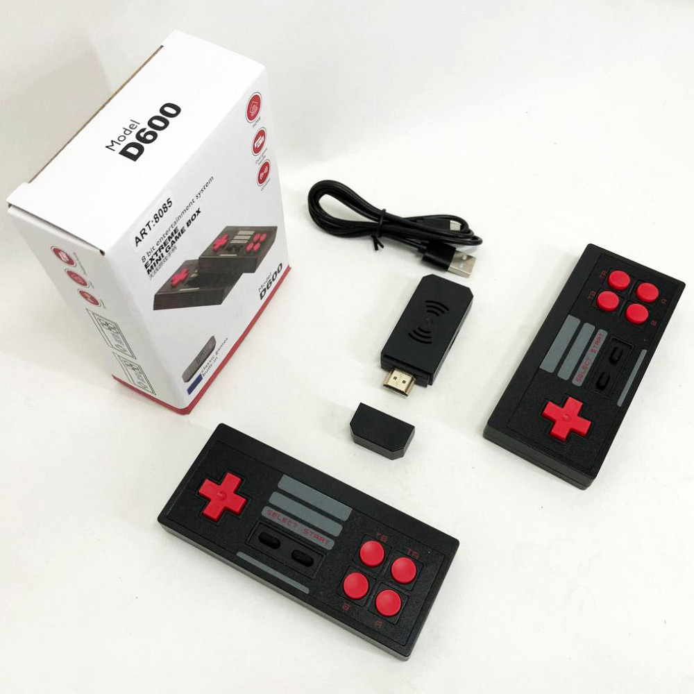 Ігрова консоль з ТВ-виходом Mini Game Box D600 HDMI, Китайські портативні ігрові консолі SV-50 Львів - фото 11