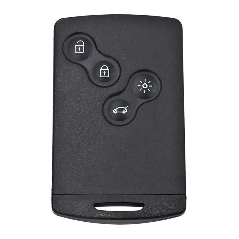 Ключ зажигания Renault с чипом и 4 кнопками Киев - изображение 1