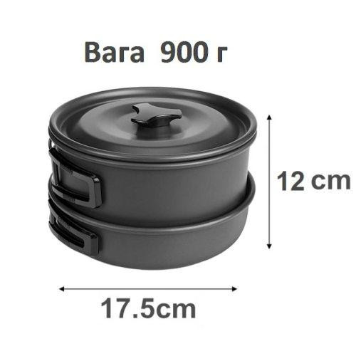 Набір туристичного посуду Ranger Prius Lux 9 предметів + чохол Вінниця - фото 6