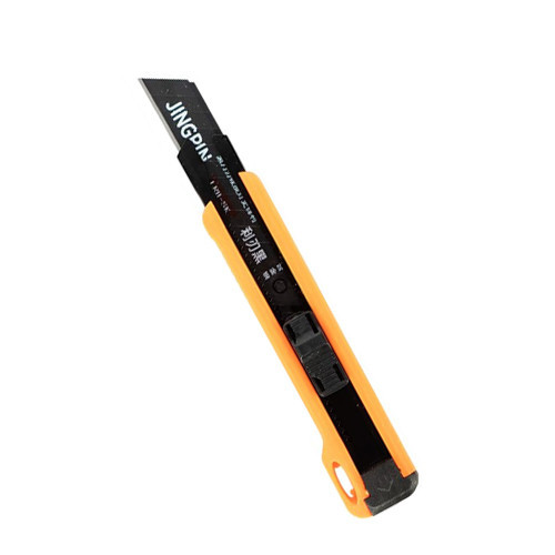 Нож канцелярский 18мм сегментированное лезвие, усиленный корпус, Jingpin, цвета Киев - изображение 2