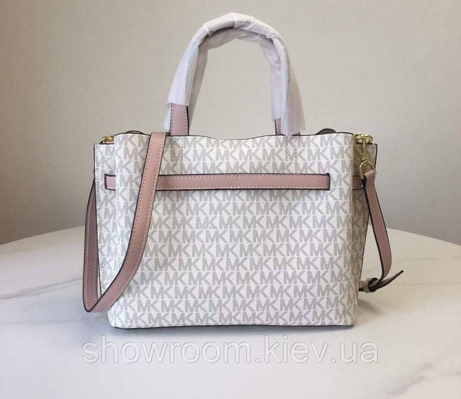 Брендовая женская сумочка MK Emilia grey Киев - изображение 4