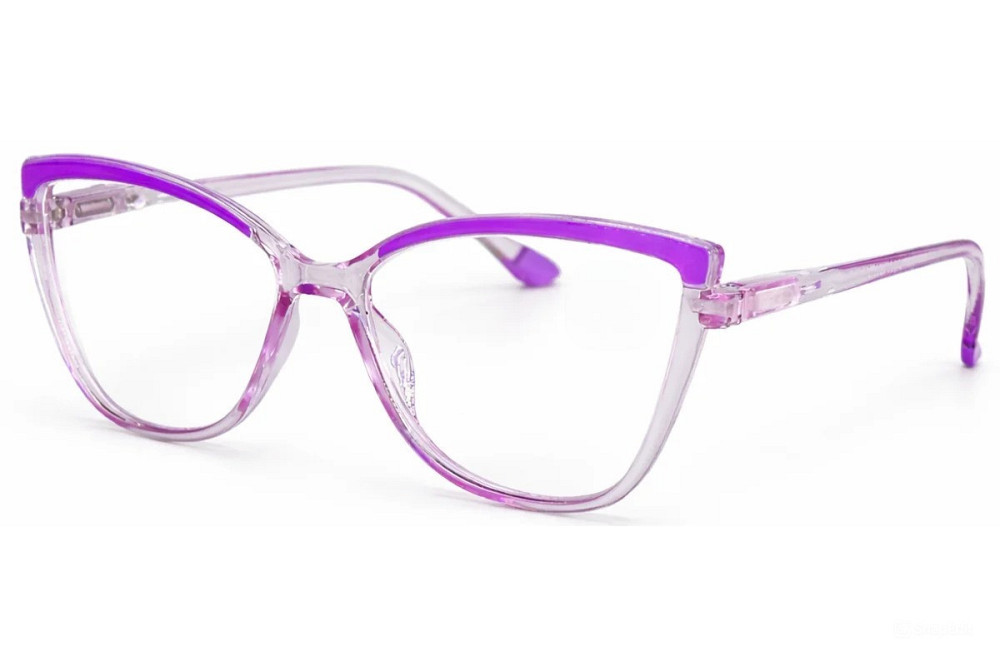 Окуляри для зору Ralph "котяче око" фіолетові з діоптріями — 0.75 Луцьк - фото 1