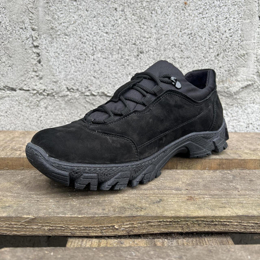 Військові чоловічі міцні шкіряні кросівки CROSS extreme ,демісезонні армійські чорні кросівки прошиті Львів - фото 7