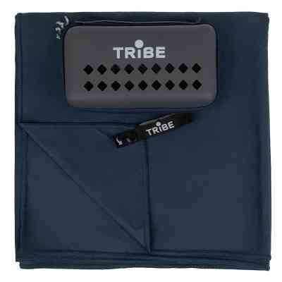 Туристическое полотенце Tribe з мікрофібри в чохлі Pocket Towel 60х120 L Navy (T-LC-0001-L-navy) Винница