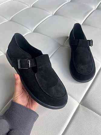 Vanessa Лофери жіночі VANESSA T-304-03 чорні (весна-осінь, замша натуральна) (5829) 36 Коломия