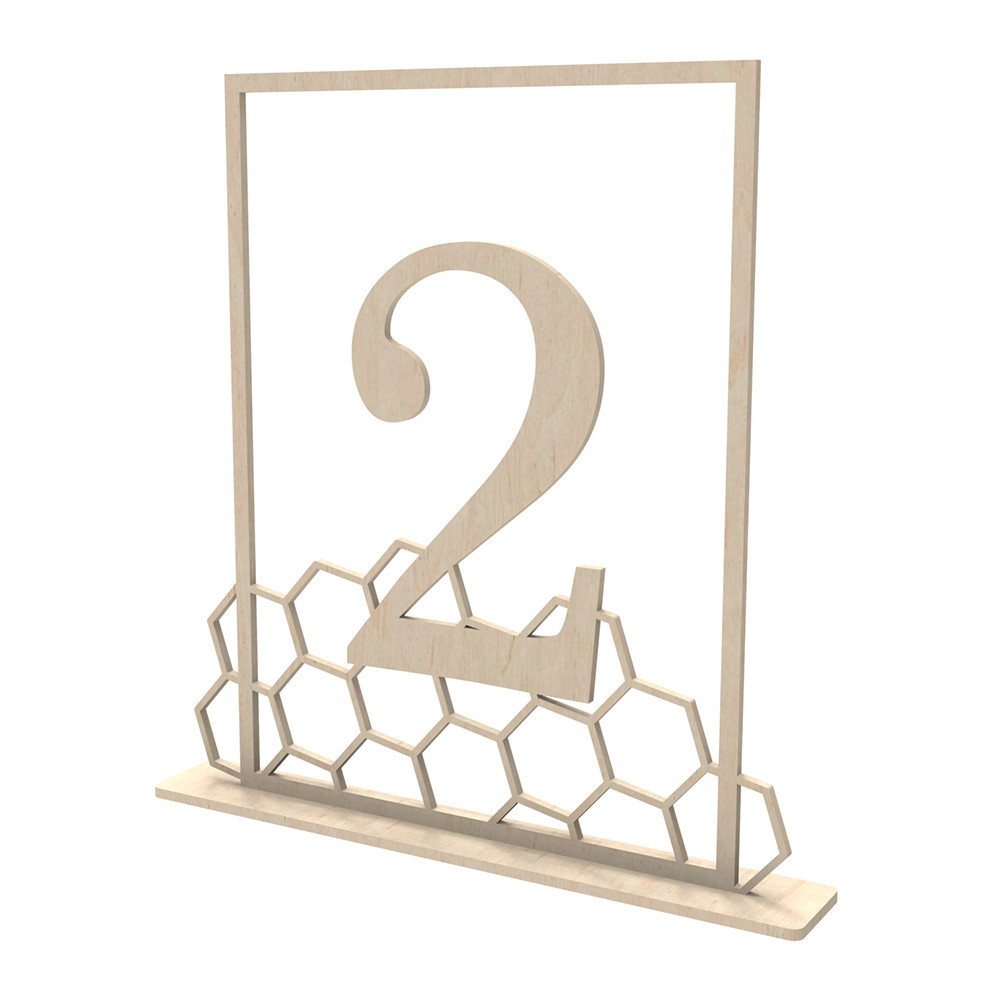 Номерки деревянные настольные 20х15 см Киев - изображение 2