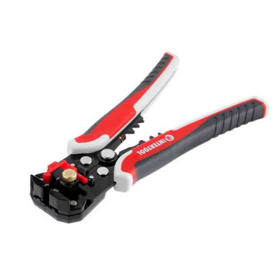 Съемник изоляции, автоматический, 0.2-6 мм2, Cr12MoV, 200 мм INTERTOOL HT-7023 Киев