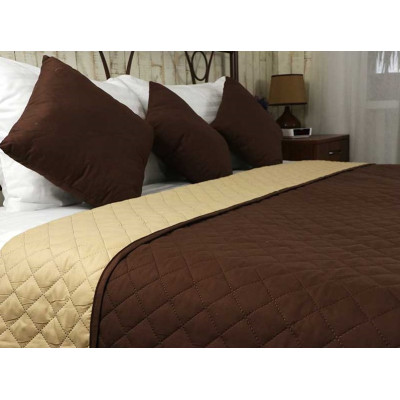 Покривало Руно Chocolate Ромб 150x212 см (360.52У_Chocolate ромб) Вінниця - фото 2