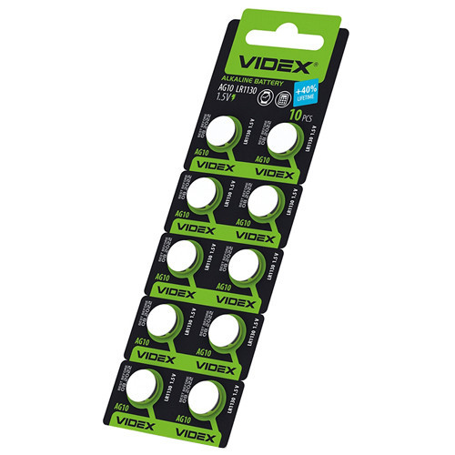 Батарейки-таблетки Videx, 10 штук Киев - изображение 6