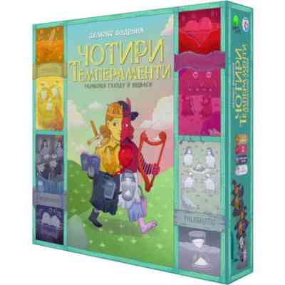 Настільна гра Games 7 Days Чотири темпераменти. Делюкс видання (Four Humours) (укр.) (CHT001UA) Вінниця