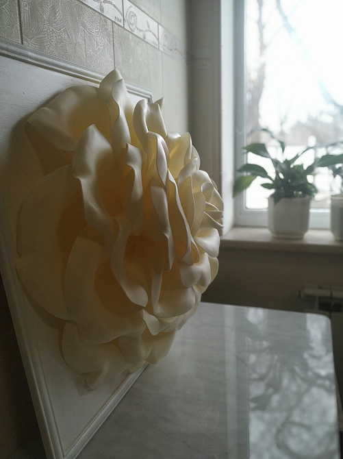 Світильник-нічник 3D картина "Біла троянда" Дніпро - фото 6