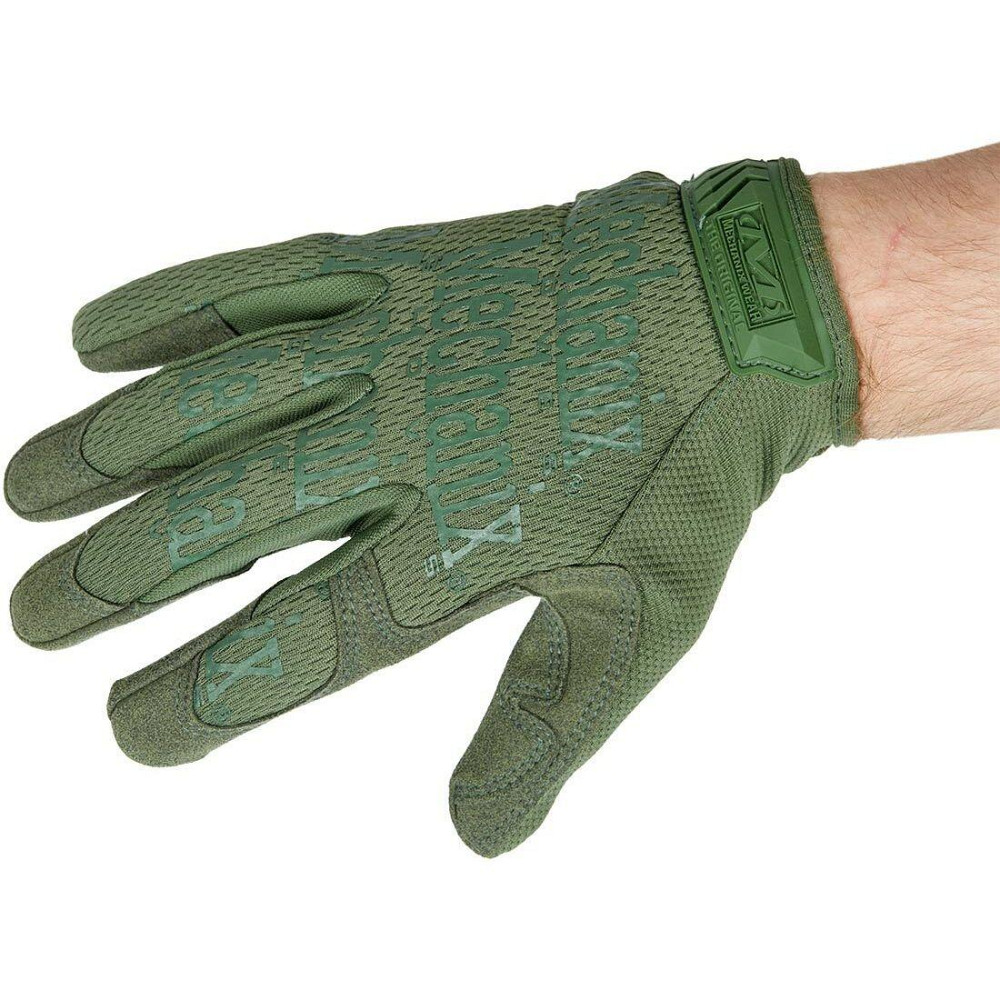 Тактические перчатки Mechanix Original (Оливковые) XL Винница - изображение 3