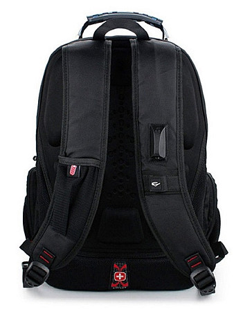 Рюкзак SWR 7650C 30л 44x32x17 черно-синий Киев - изображение 3