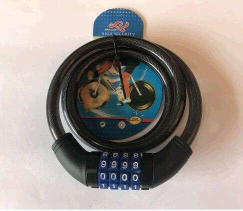 Замок на колесо (трос 800*12mm) (с изменяемым кодом) Мукачево - изображение 1