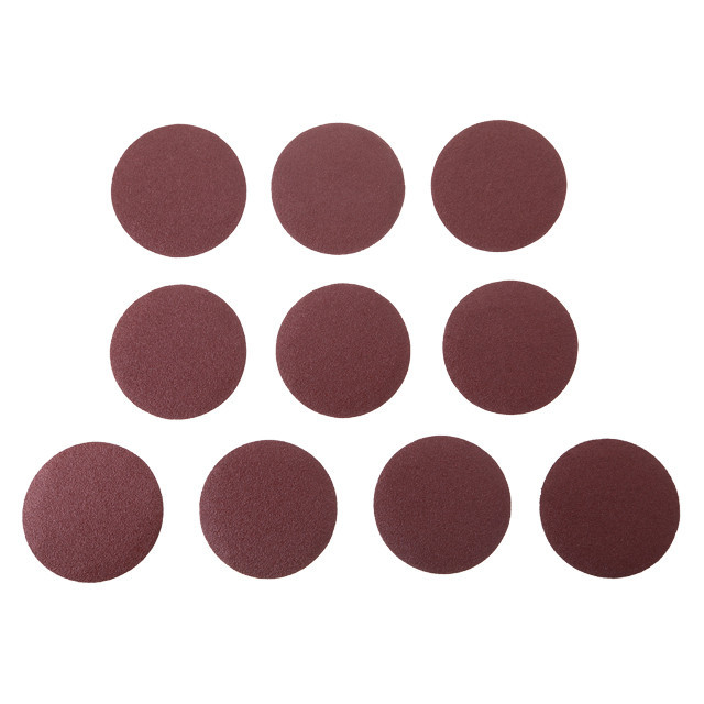 Круг наждачной на липучке 125 мм, бумага класс E, плотность 220 г/м2, К60, 10 ед. INTERTOOL BT-0556 Киев - изображение 4