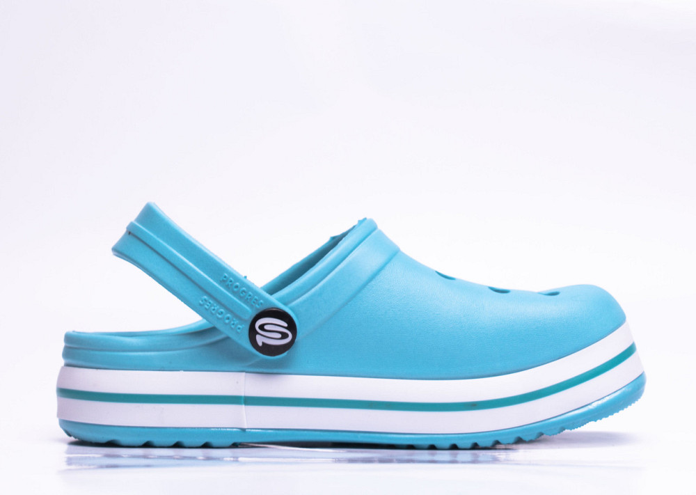 Детские кроксики сабо бирюзовые, кроксы для девочки ps309 Одесса - изображение 3