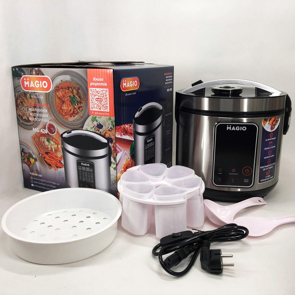 Мультиварка с поддержкой температурного режима, Многофункциональная мультиварка 5л DI-91 Львов - изображение 7