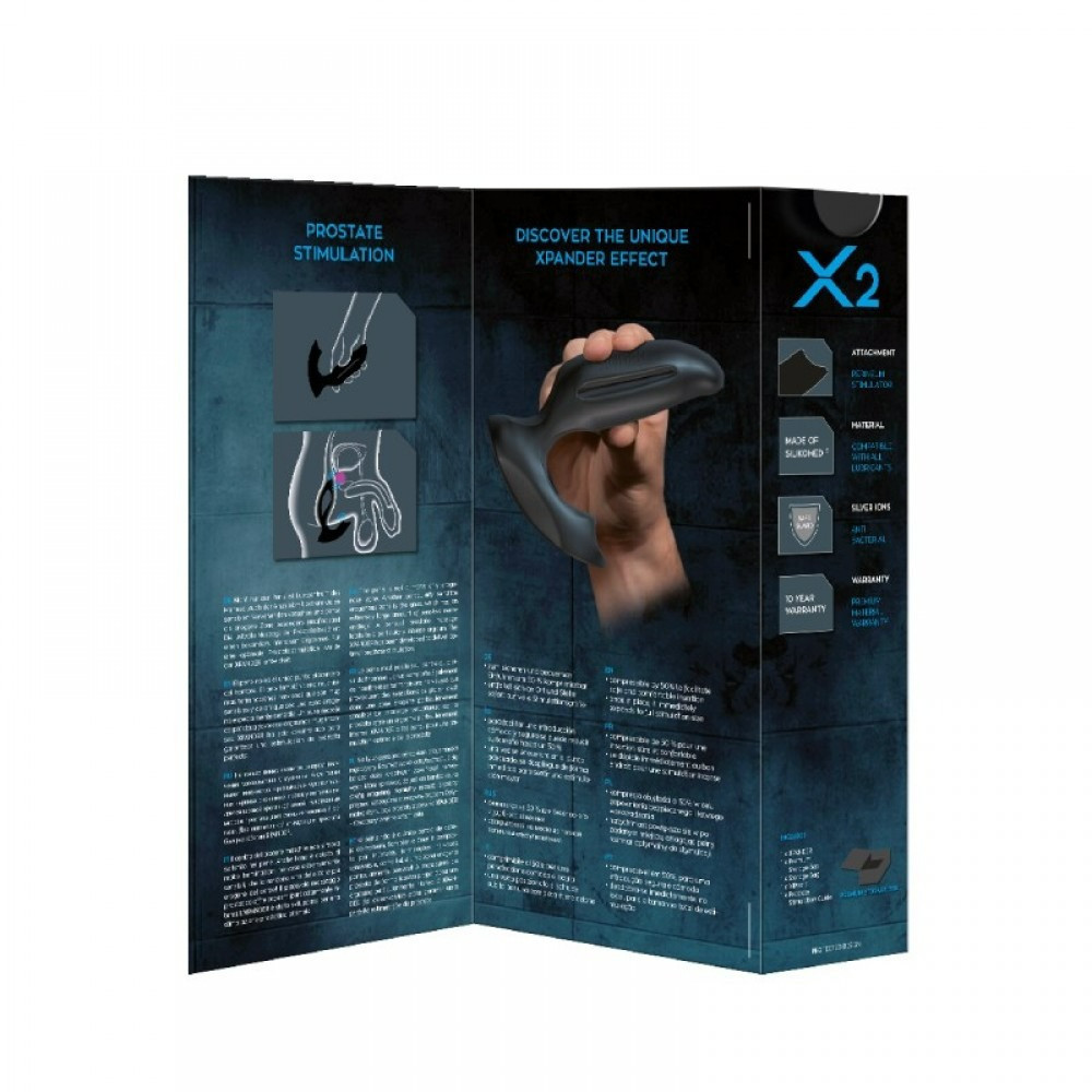 Масажер простати, розмір L, XPANDER X2, 11.5 см х 4.8 см Sex Aura Київ - фото 3