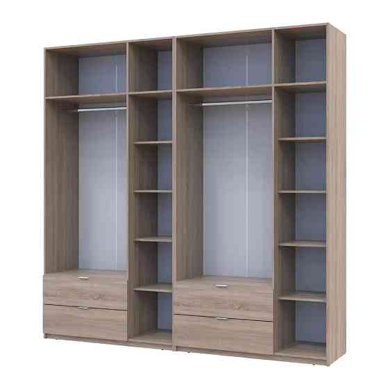 Шкаф для одежды Doros Лукас Дуб сонома 3+3 ДСП 240х50х240 DRS-011703 (42005107) Львов