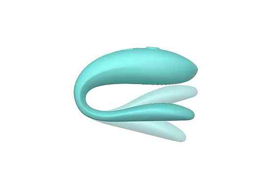 Смарт-вібратор для пар We-Vibe Sync Lite Aqua, 10 віброрежимів, можна поєднувати з проникним сексом Sex Aura Київ