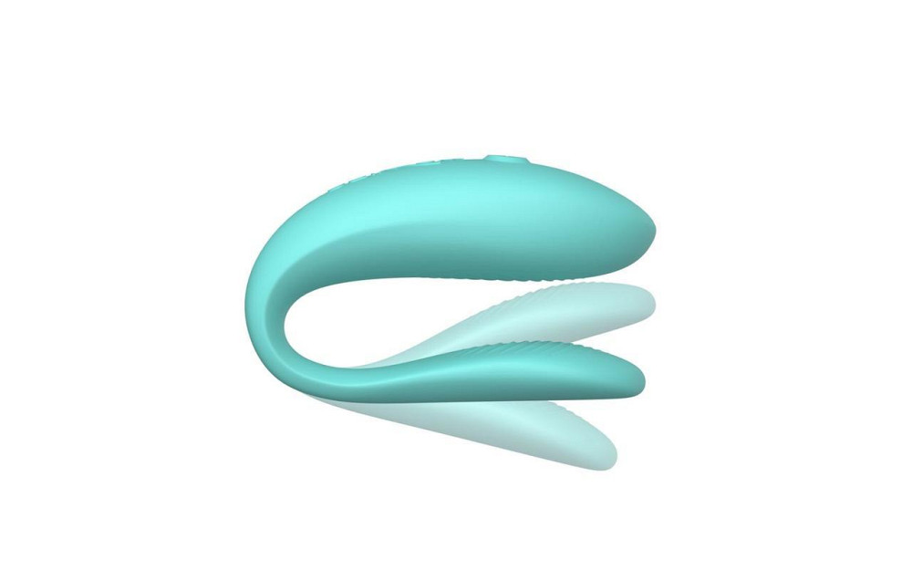 Смарт-вибратор для пар We-Vibe Sync Lite Aqua, 10 виброрежимов, можно совмещать с проникающим сексом Sex Aura Киев - изображение 3