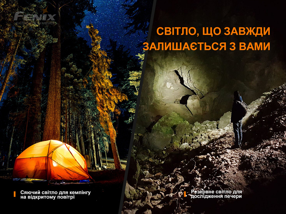 Ліхтар ручний з автономним живленням Fenix E-STAR Київ - фото 10