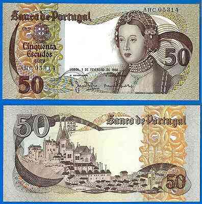 Португалія 50 ескудо 1980 UNC (P174) Полтава