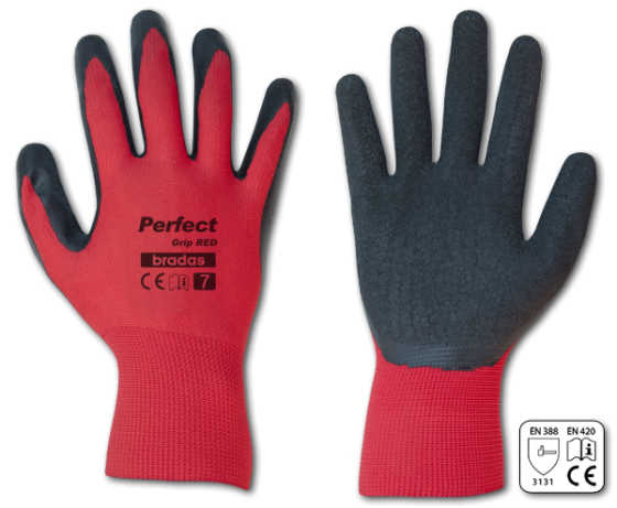 Перчатки защитные PERFECT GRIP RED латекс, размер 8, RWPGRD8 Киев