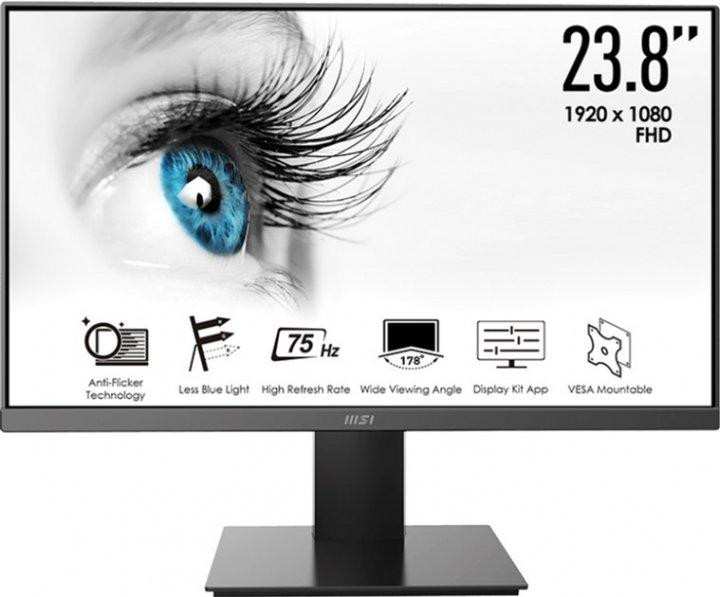 Монітор VA 23.8" FHD (1920 x 1080) 4ms 75Hz 178/17 8 VGA HDMI PRO MP241X Київ - фото 1