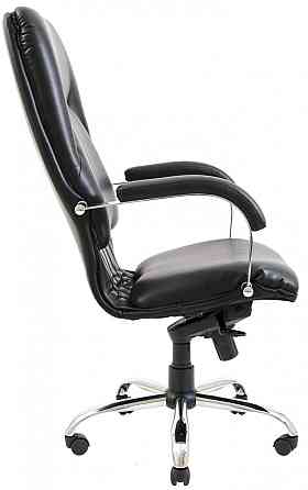 Офісне Крісло Керівника Richman Nicosia Sofitel 02 Хром М2 AnyFix Чорний Київ