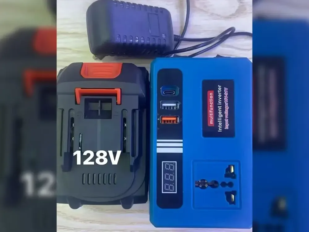 Інвертор багатофункціональний 128W 18–21V вхід інтелектуальний перетворювач напруги Одеса - фото 1