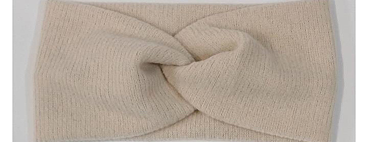 Пов'язка для волосся тепла бежева Київ - фото 1