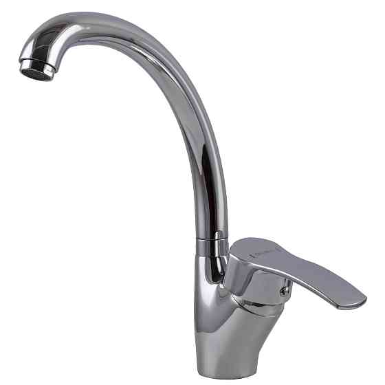 Змішувач для кухні Globus Lux QUEENSLAND GLQU-0203S-BIG боковий на ГАЙЦІ-(картридж Sedal) Киев