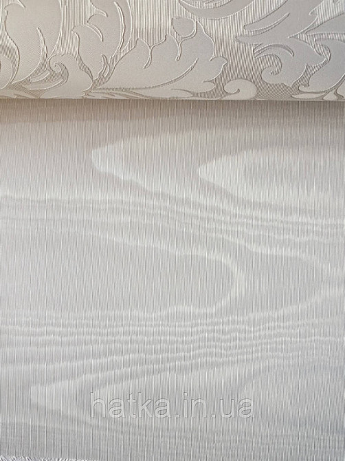 Шпалери вінілові на паперовій основі Sirpi Italian Silk 7 смуги хвилясті під зріз дерева бежеві із золотистим 0.53х10 Київ - фото 1