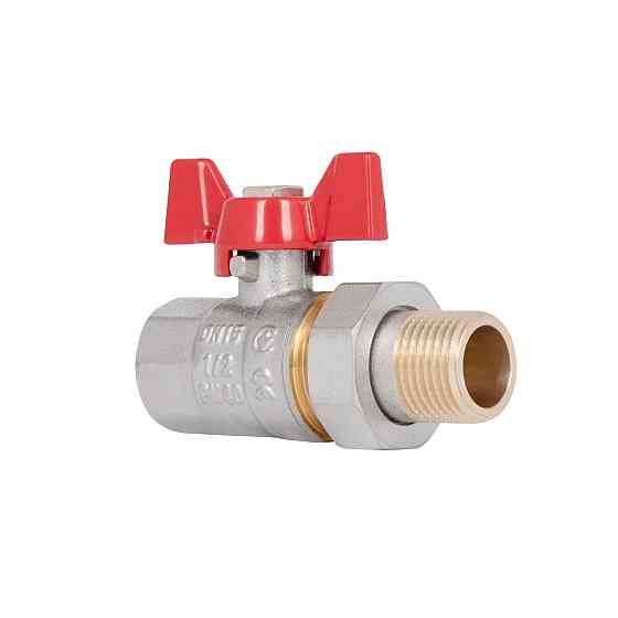 Кран кульовий "Американка" Thermo Alliance Standart 1/2" ВН прямий SD220NW15PN40 Київ