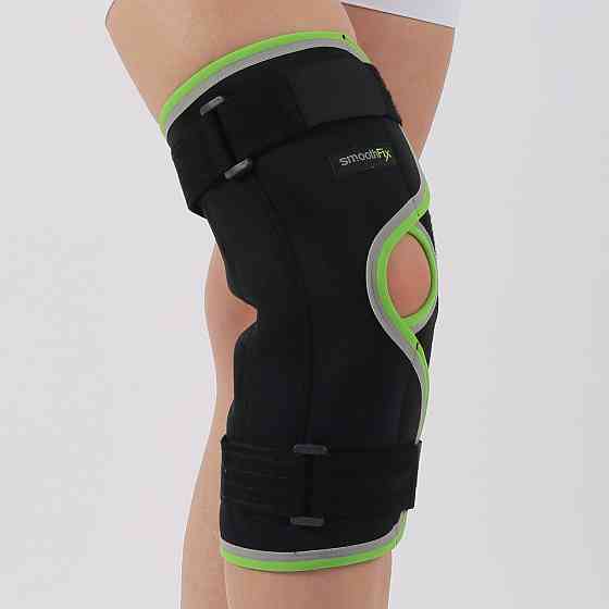 Бандаж на коліно з шарнірами та ременями фіксуючий ORTHOPEDICS MEDICAL SMT2107AК Розмір XXL Кам'янець-Подільський