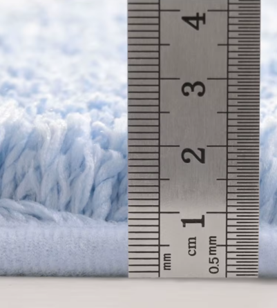 Коврик для ванной и душа коврик для ног в ванную комнату,микрофибра,атискользящий 50х80 см,синий с узором Каменец-Подольский