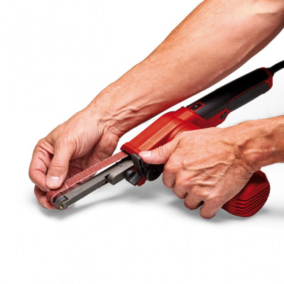 Шлифовальная машина Einhell ленточная TC-BF500E, 500Вт, 300-1700 об/мин, 457х13 мм, 1.44кг (4461020) Винница - изображение 9