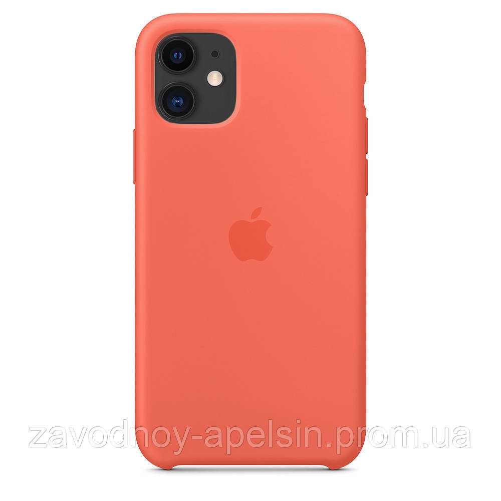 IPhone 11 чохол Silicone Case MZAW2FE/A (Clementine) Одеса - фото 1