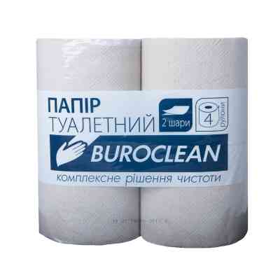 Туалетний папір Buroclean сірий 4 рулони (4823078928672) Вінниця