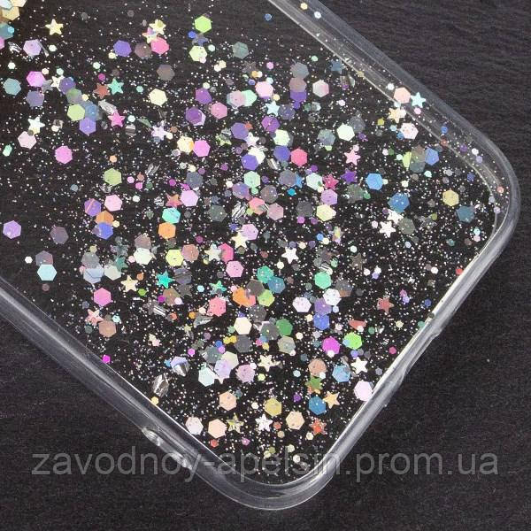IPhone 12 Pro Max Чохол прозорий Блискітки Stars Одеса - фото 2
