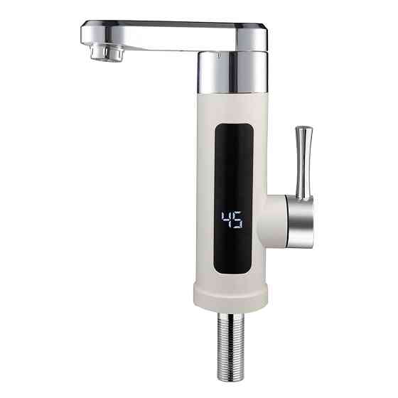 Проточный кран водонагреватель WEZER SDR-H11T белый/хром Киев