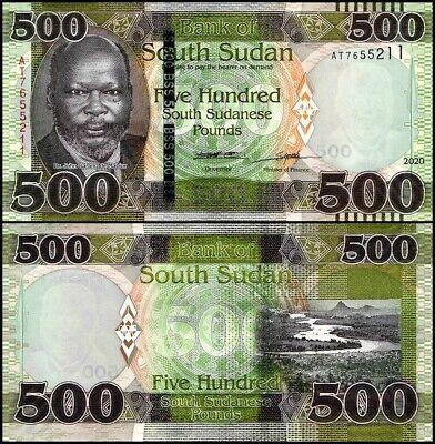 Судан Южный / South Sudan 500 pounds 2020 Pick 16 UNC Полтава - изображение 1