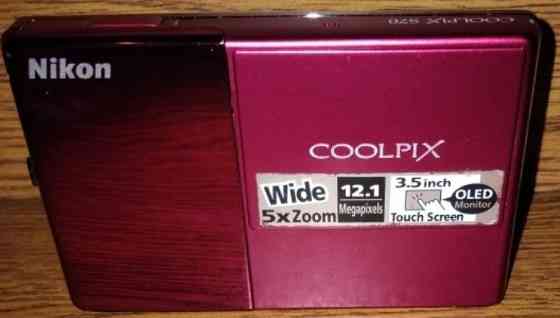 Фотоапарат цифровий Nikon COOLPIX S70 Red. Київ