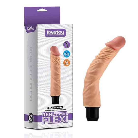 Реалістичний вібратор FLEXI (19,6) Sex Aura Київ