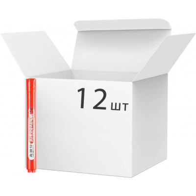 Маркер Baoke для сухостираемых досок, 1.8 мм красный 24 шт (MARK-BOA-BAO3911R-24) Винница - изображение 1